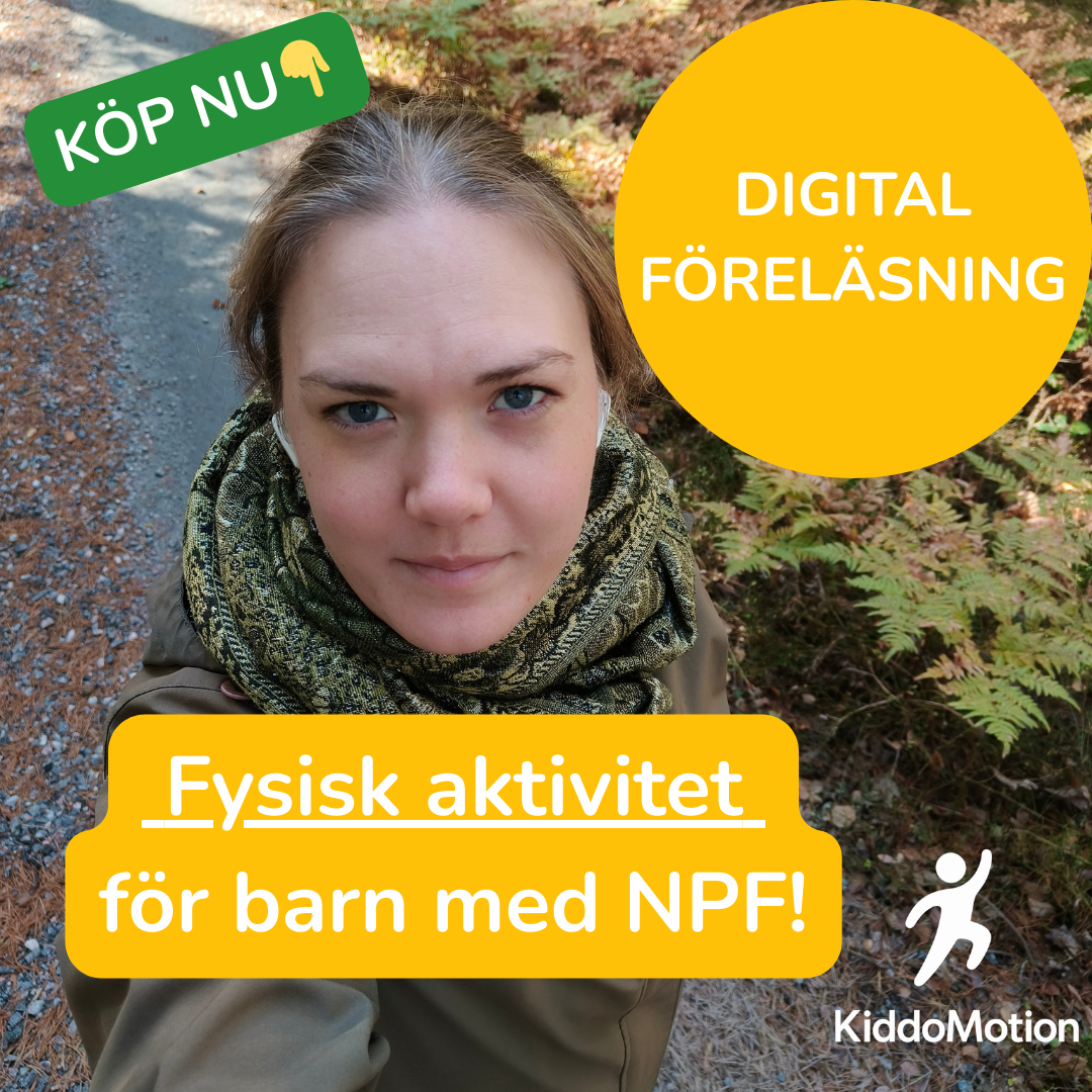 Digital föreläsning - Fysisk aktivitet NPF